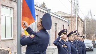 Վերանորոգվել է Ստեփանավանի քննչական բաժնին հատկացված նոր վարչական շենքը․ բացման արարողությանը ներկա է գտնվել ՀՀ ՔԿ նախագահ Արգիշտի Քյարամյանը (տեսանյութ, լուսանկարներ)